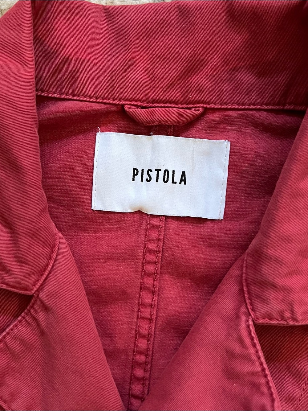 Pistola Grover Jumpsuit Rouge Red M - Picture 6 of 11